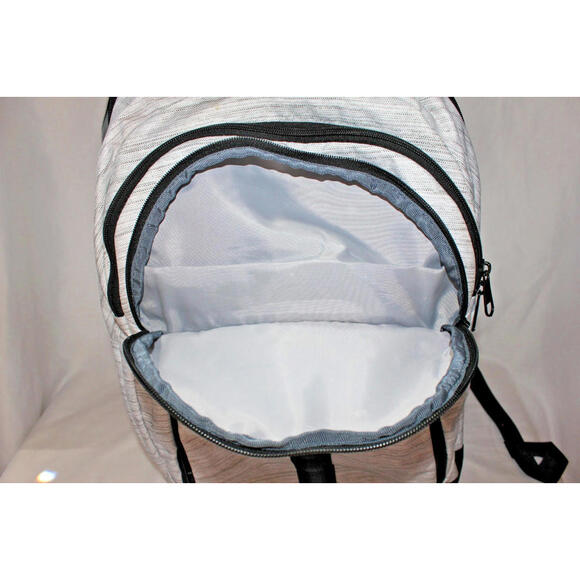 Adidas Unisex Prime 6 Backpack, Two Tone White/Black One Size, Laptop Sleeve - Picture 11 of 15